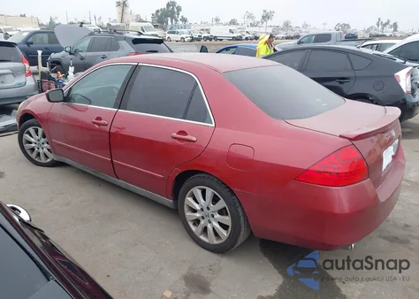 2007 Honda Accord 3.0 Se z USA, uszkodzony, nr VIN 1HGCM66447A066006